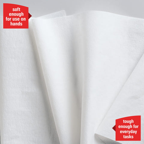 GeneralClean L30 Cloths Heavy Duty Cleaning Wipes Bulk White Wipers For Light To Medium Duty Cleanup Soft Yet Durable Towel Like Paper