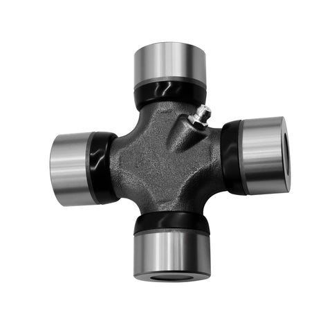 U Joint 1350 Series Greaseable Outside Snap Ring 5178X With 1.188 Inch Cap And 3.625 Inch Lock Up Steel And Rubber With Grease Fittings