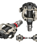 Assioma Pro MX-1 Power Meter Bike Pedals With Power Bank Bundle Left Pedal Sensor, Right Pedal Without Sensor, and SPD Cleats