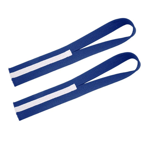 Heavy Lifting Wrist Straps With Anti Slip Canvas For Epic Grip And Secure Lifts In Gym Or Home Workouts Blue Premium Quality