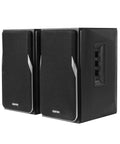 Side view of R1380DB Active Bluetooth Bookshelf Speakers With Optical And Coaxial Inputs 2.0 Wireless Studio Monitor 42W RMS