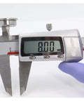 Digital caliper measuring 8.00mm for Top-Notch SF608ZZ Flanged Bearings 8X22x7mm Double Shielded Stainless Steel.
