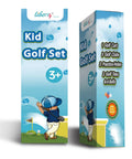Toddler Golf Club Set With Pull Cart For Little Pros Ages One To Five Includes Super Lightweight Gear And Soft Ball for kids 3+.
