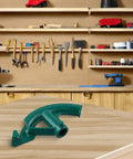 Portable Manual Tube Bender For Copper, Aluminum And Steel Conduit on wooden table, featuring ergonomic design for easy use.