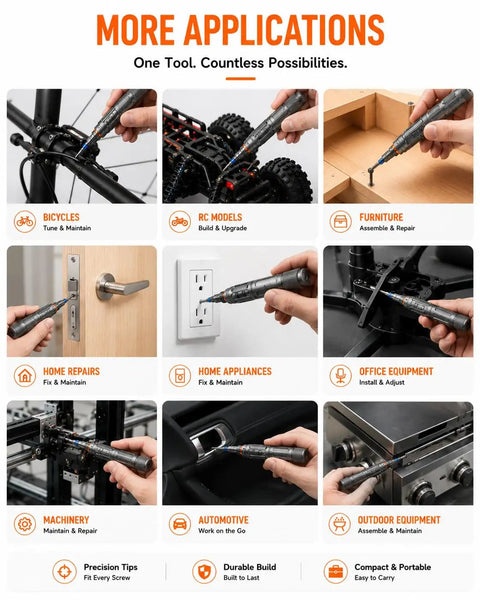 Hella Versatile 66 Piece Magnetic Ratcheting Screwdriver Kit With Detachable Handle And Precision Bits For Smartphone Laptop Repair Includes Secure Magnetic Mat used on bicycles and furniture assembly.