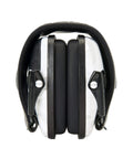 Impact Sport Electronic Shooting Earmuff With Sound Amplification In Multicam Alpine folded for compact storage