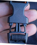 Close-up of 2.75 Inch Side Release Buckles For Backpacks And Belts, detachable replacement clips in durable POM plastic