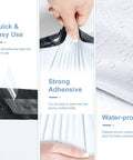 White Poly Mailers 14.5 By 19 Inches, 100 Pack Self Seal Shipping Envelopes showing adhesive strip and waterproof feature