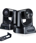Smart PtZ Camera With 20x Optical Zoom And AI Auto Tracking Offers Crisp 1080p 60fps HDMI USB Output That Rolls Smooth for church streaming and office calls.
