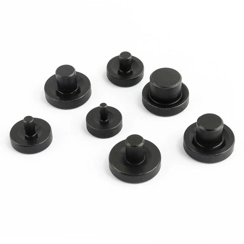 SSNNUU 7-piece black double-flare tool adapters set for brake lines