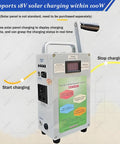 Hand Crank Emergency Power Generator Portable 150W Power Supply for Camping and Outdoors 220V 12V 5V Outputs