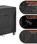 36 Inch Outdoor Prep Table Cover Heavy Duty Waterproof All Weather Shield For Portable Tables And Storage Carts Protects