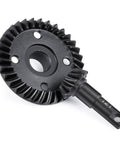 Beefed Up Steel Bevel Gear Set With 12T-33T Overdrive And 10T-35T Underdrive Differential Gears Ring Pinion for TRX4 TRX6 1/10 RC Crawlers