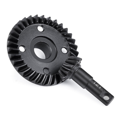 Beefed Up Steel Bevel Gear Set With 12T-33T Overdrive And 10T-35T Underdrive Differential Gears Ring Pinion for TRX4 TRX6 1/10 RC Crawlers