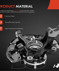 Front Left Steering Knuckle And Wheel Bearing Hub Assembly For Toyota Camry 2007-2011 And Lexus ES350 2007-2012 Driver Side