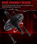 Close-up of the One Stop Pro Grade Harmonic Balancer Puller And Installer Tool Set showing main component and bolts