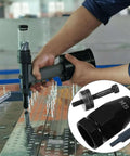Rock Solid Carbon Steel Pneumatic Rivet Nut Head Assembly Air Riveter Pull Setter Tool Kit For Pro Mechanics And DIY Hustlers Ready To Crush The Job, M5 head in use