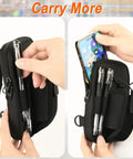 Universal Chest Harness With Easy Access Carry Pouch Fits Symbol Zebra USPS And Other Postal Scanners durable holder