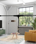 915MHz FPV Antenna For ELRS EP1 RX IPEX1 And TBS Tracer RC Systems 40mm Compact Long Range shown in modern living room setup