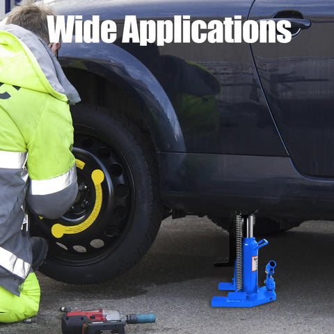 Heavy Duty Hydraulic Toe Jack And 20 Ton Claw Jack With 10 Ton Puller Built Tough For Garage Grinds and Auto Body Pulls under vehicle.