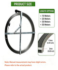 Hardcore Manganese Steel Drain Auger Tape For Yanking Out Gnarly Pipe Clogs Tough As Nails Highly Resistant To Bending Professional Plumbing Essential Tool with size options.