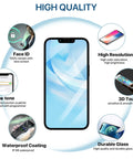 LCD Display Replacement Kit With Frame And Digitizer For 13 Series 6.1 Inch demonstrating features like Face ID, high resolution, 3D touch.