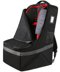 Padded Car Seat Travel Bag For Airplane Travel With Shoulder Strap Heavy Duty Carrier Fits Most Major Brands Lightweight Durable Nylon