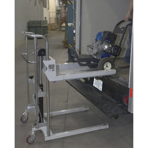 Slick Low Profile Foot Pedal Lift Table Cart With A Bombproof 1000 Lb Capacity And Spacious 36 By 24 In Deck Built For Garage Grind And Zero Hassle Heavy Load Movement