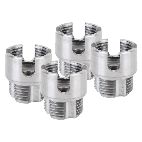 ViaGasaFamido Internal External Pipe Threading Tool For PVC High Hardness Alloy Steel clean cuts, four pieces for professional plumbing.