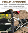 12 Piece Seed Plate Set For Garden Seeder Fits 1001 B 10001 Models Game Changer For Busy Gardeners with seeder details