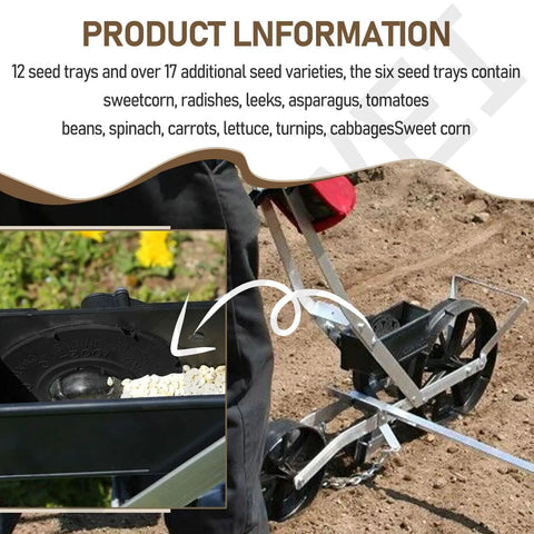 garden seeder plates 12 Piece Seed Plate Set For Garden Seeder