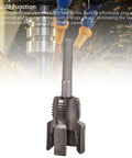 HaloVerde 1/2 Inch Pipe Threader Tool For Cleaning Clogged Threads, Alloy Steel Thread Cutting Die with dual function for 1/2-inch pipes.