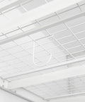 Heavy Duty Overhead Storage Rack And Wall Mount Hooks Four Pack Steel Hooks For Bikes Ladders Tools And Gear Fits Overhead Racks