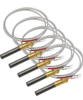 24 Inch Thermopile Generator 5 Pack 750 Millivolt Thermopile Q313A Replacement For Gas Water Heaters Fireplaces Ovens Fryers