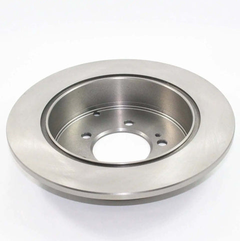Rear Solid Disc Brake Rotor With Forged Flange For Precise Fit, ABS Signaling Clarity, Multi Lip Seals For Water Debris Protection