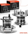 2-Pack Rear Wheel Bearing And Hub Assembly With ABS For Toyota Camry 2002-2011, Highlander 2001-2003, Avalon 2005-2012 close-up view