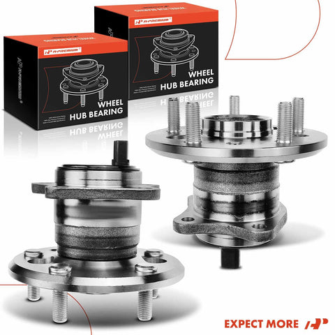 2-Pack Rear Wheel Bearing And Hub Assembly With ABS For Toyota Camry 2002-2011, Highlander 2001-2003, Avalon 2005-2012 close-up view