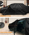 Heavy Duty All Weather Tough As Nails Sedan Car Cover Waterproof Anti UV Windproof Outdoor Full Car Cover on sedan