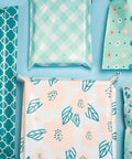 Heavy Duty Poly Mailers Self Seal Shipping Bags 2.3 Mil With Floral Blue Pink Flower Dot Plaid Designs 6x9 And 10x13 Inches