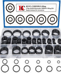 O Ring Hydraulic Seal Kit For SAE 900 Series 12 Sizes Buna N 90 Oil Resistant Nitrile Pack Of 275 Seals in plastic box