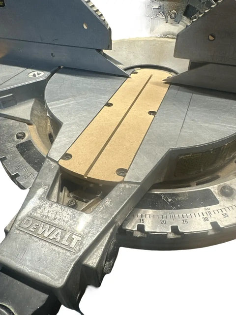Zero Clearance Miter Saw Insert for DeWalt Saws DW715 DW703 DW704 DW705 DW706 DW716 Pro Grade Durable Noise Reducing Safe