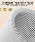 2 Pack Replacement Filters For Blue Pure 411i Max, 411a Max And F4MAX Air Purifier showing HEPA filter pleats