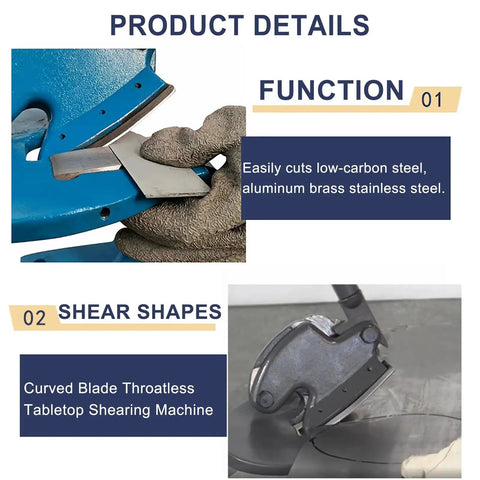 Badass Throatless Shear Cutting Tool With Dual Rotating Blades For Smooth Edges And Tight Cuts Through Aluminum Alloy And Steel Plate Sheet Metal Fabrication Dope Gear