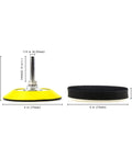 3 Inch Sanding Discs Set 100 Pcs Wet Dry Assorted Grits 60 To 10000 With Hook And Loop Backing Pad dimensions