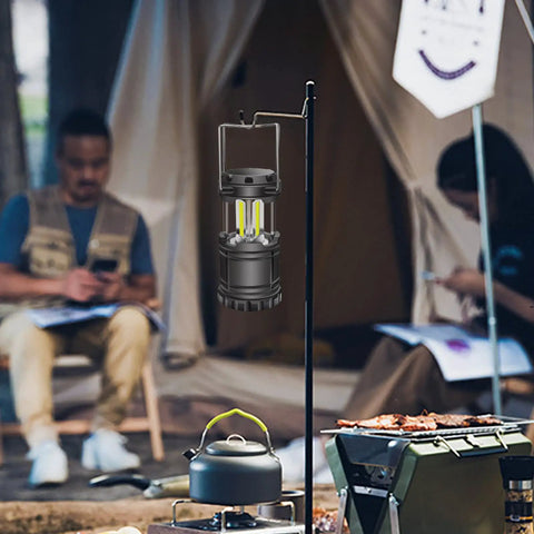 Ultra Bright 350 Lumen LED Camping Lanterns Pack Of 4 Battery Powered Waterproof And Compact Emergency Light in tent