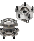 AWD Rear Wheel Hub Bearing Assembly For 2008 To 2020 Nissan Rogue And 2011 To 2017 Nissan Juke 5 Lug No ABS Compatible Durable Replacement