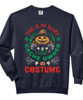 Geocaching Lover Adult Sweatshirt Funny Halloween Geocaching Gift Comfort Colors Crewneck Sweatshirt For Geocaching Fans Retro