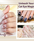 Cat Eye Nail Magnet Set 3 In 1 Cylinder Magnet Kit With Ball Magnets Magnetic Nail Art Pen And Guides for nail art designs