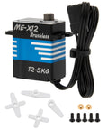 Beefy 12.5 Kg High Torque RC Micro Servo For SCX24 TRX4M And 1:10 And 1:8 Crawlers, Brushless Motor, Metal Gears Visible, 6V To 8.4V Range