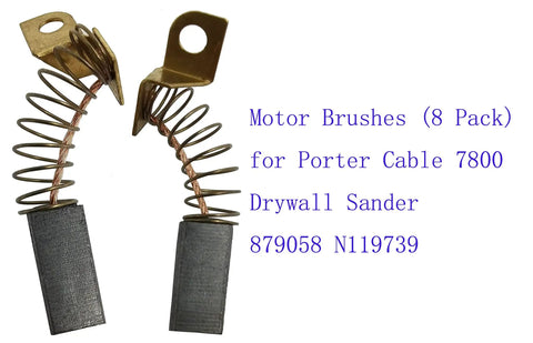 Fix That Janky Spark Carbon Brush Replacement Set Eight Pack Motor Repair Parts for Porter Cable 7800 Drywall Sander.